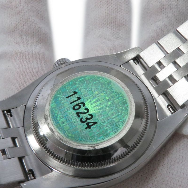 ロレックス デイトジャスト36 Z番 SS/K18WG 116234 ROLEX 腕時計 白文字盤