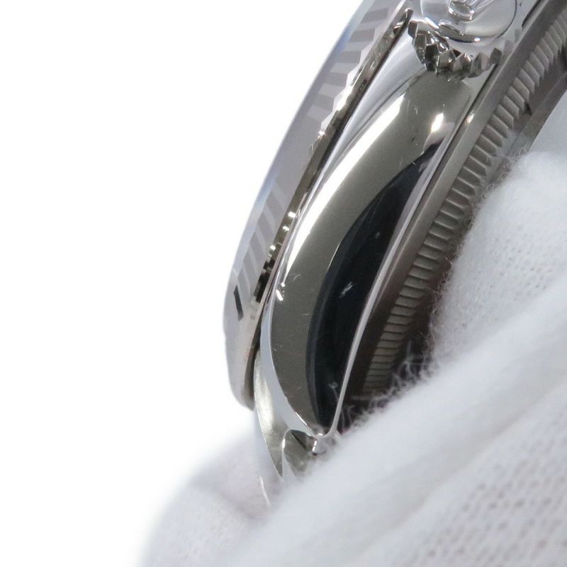 ロレックス デイトジャスト36 SS/K18WG ランダムシリアル ルーレット 126234 ROLEX 腕時計 スレート文字盤