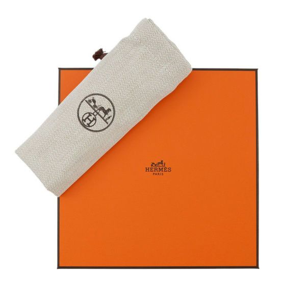 エルメス ベルト パナッシュ ブラック/ショコラ/ゴールド金具 ボックスカーフ/トゴ W刻印 サイズ75 メンズ 黒