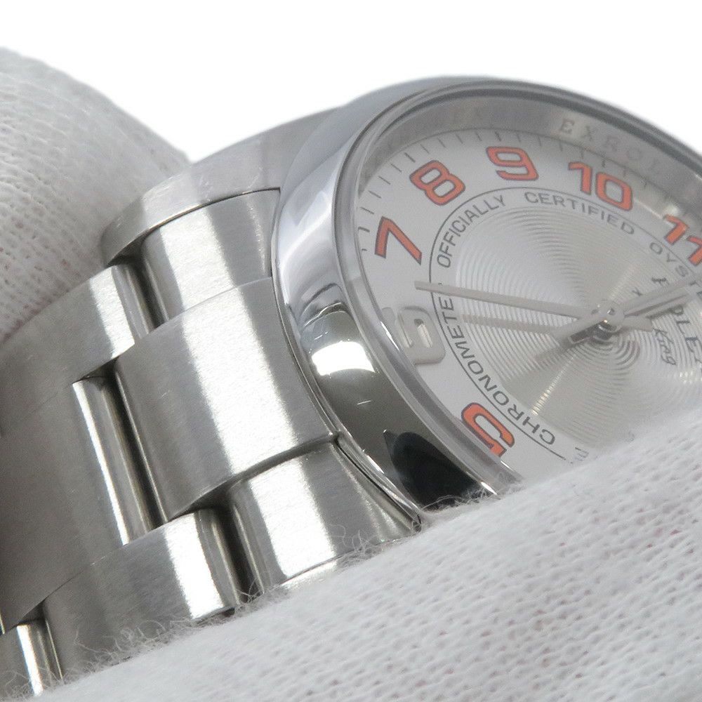 ロレックス エアキング M番 114200 ROLEX 腕時計 シルバーコンセントリック文字盤 アラビア