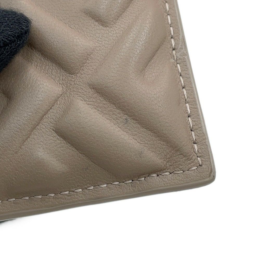 フェンディ カードケース バゲット FFモチーフ ナッパレザー 8M0445 FENDI 定期入れ パスケース