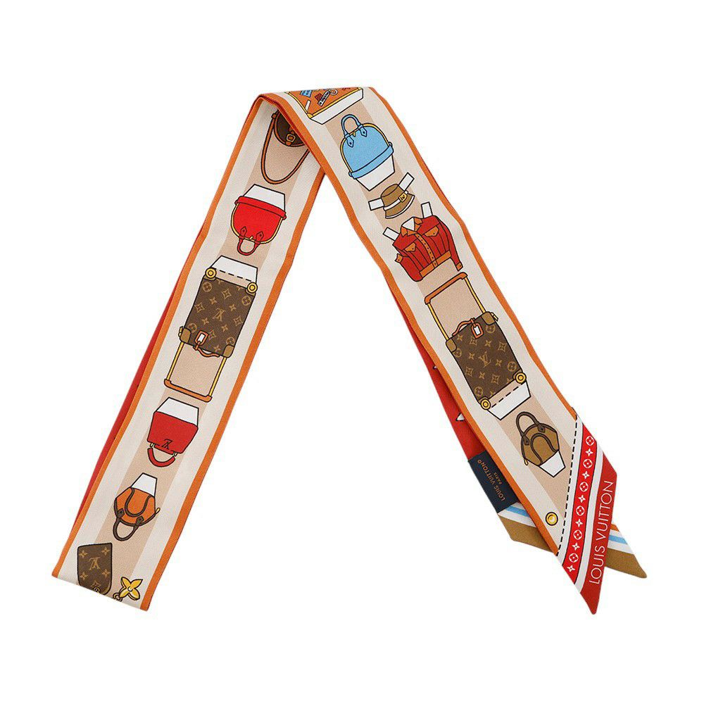 ルイヴィトン スカーフ バンドーBB アニエールペーパーハウス M96259 シルク