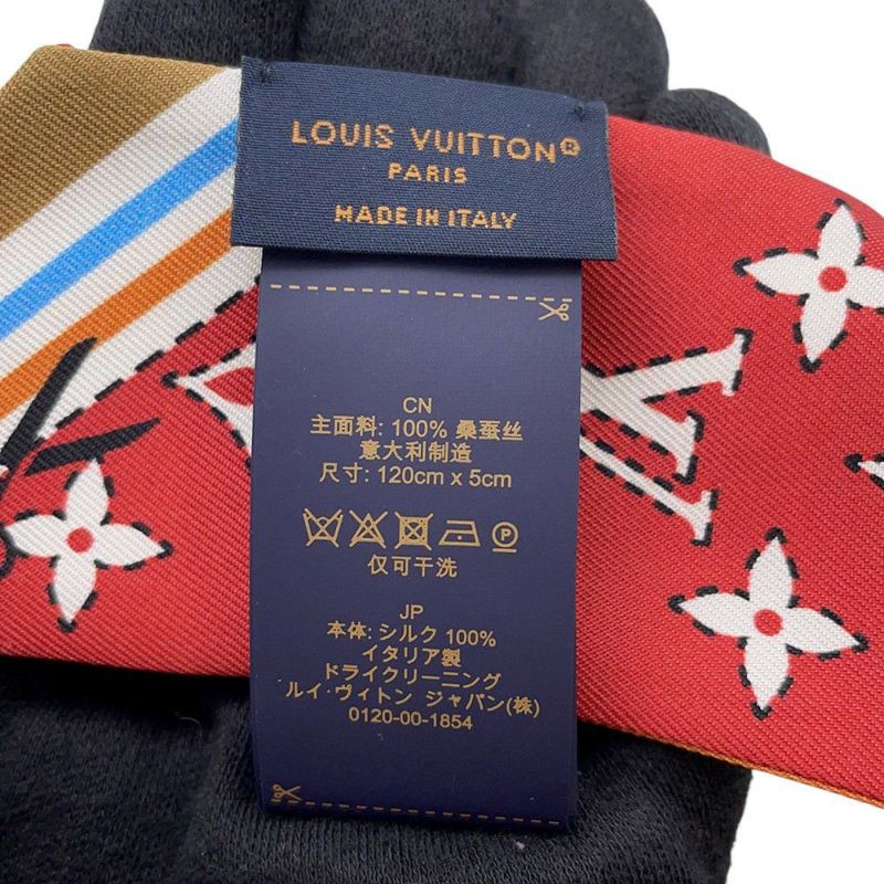 ルイヴィトン スカーフ バンドーBB アニエールペーパーハウス M96259 シルク