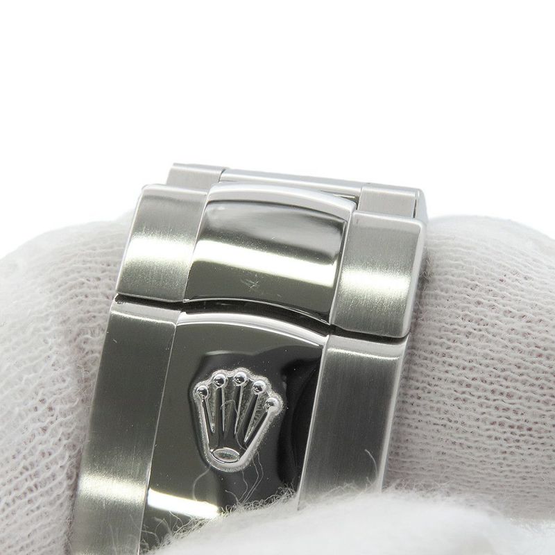 ロレックス デイトジャスト ターノグラフ SS/K18WGホワイトゴールド M番 116264 ROLEX 腕時計 黒文字盤