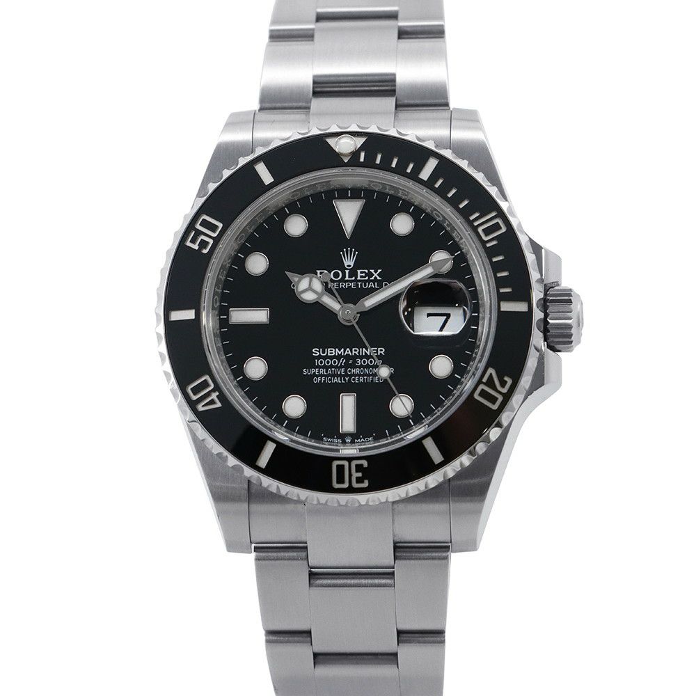 ロレックス サブマリーナ デイト ランダムシリアル ルーレット 126610LN  ROLEX 腕時計 黒文字盤