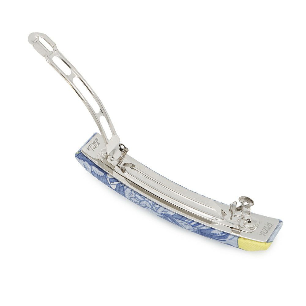 エルメス バレッタ エクリプス 馬の伝説 シルク HERMES ヘアアクセサリー