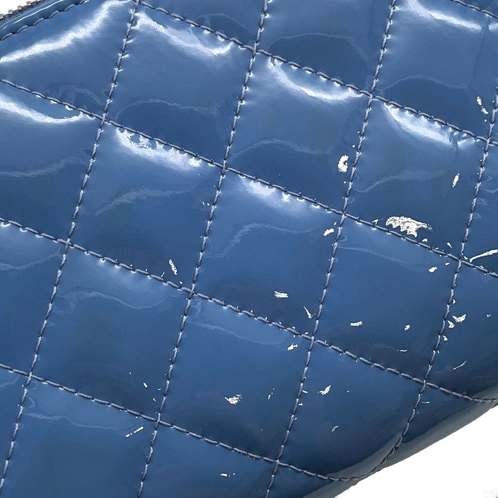 シャネル ポーチ マトラッセ ココマーク パテント CHANEL 小物入れ