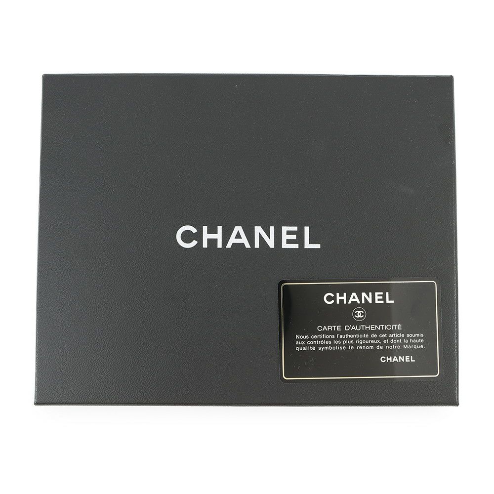 シャネル チェーンショルダーウォレット デカココ キャビアスキン A13509 CHANEL 財布