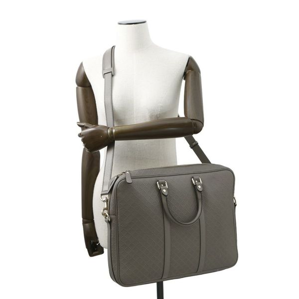 グッチ ビジネスバッグ ディアマンテ ブリーフケース PVC/レザー 208463 GUCCI メンズ