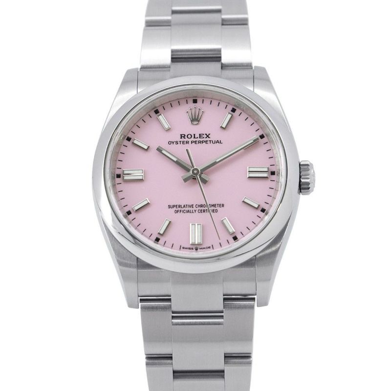 ロレックス オイスターパーペチュアル36 126000 ROLEX 腕時計 キャンディピンク文字盤