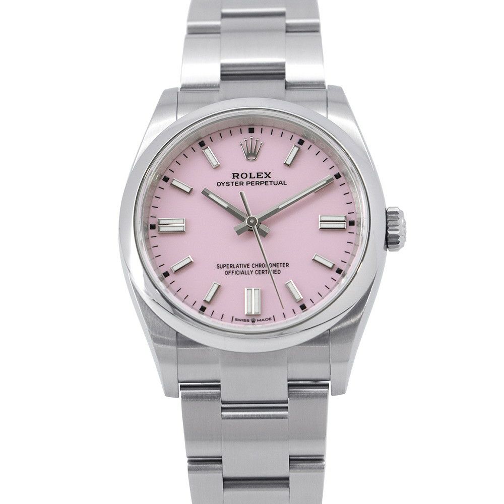 ロレックス オイスターパーペチュアル36 126000 ROLEX 腕時計 キャンディピンク文字盤
