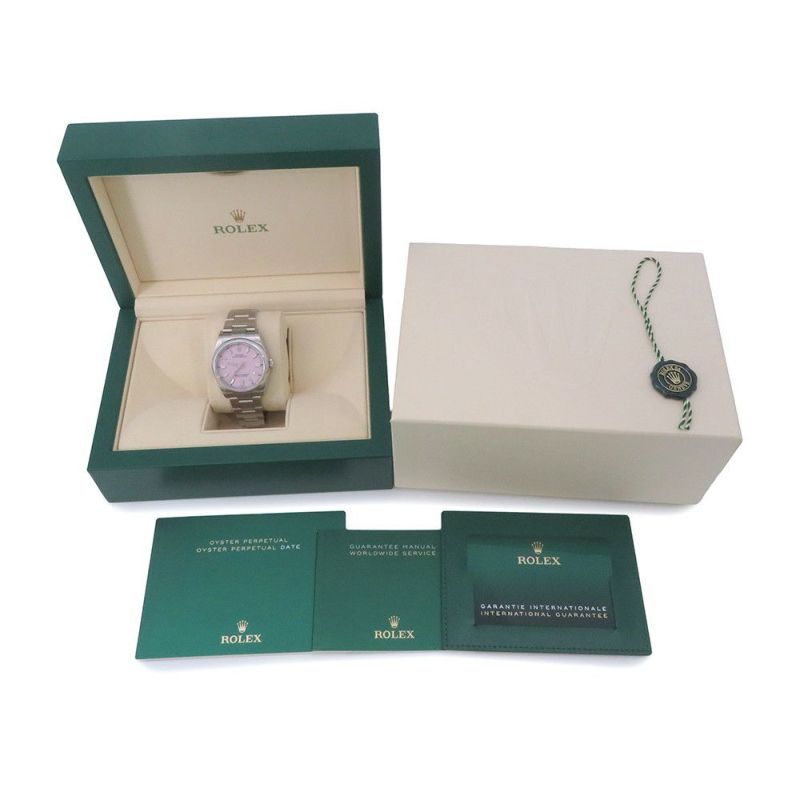 ロレックス オイスターパーペチュアル36 126000 ROLEX 腕時計 キャンディピンク文字盤