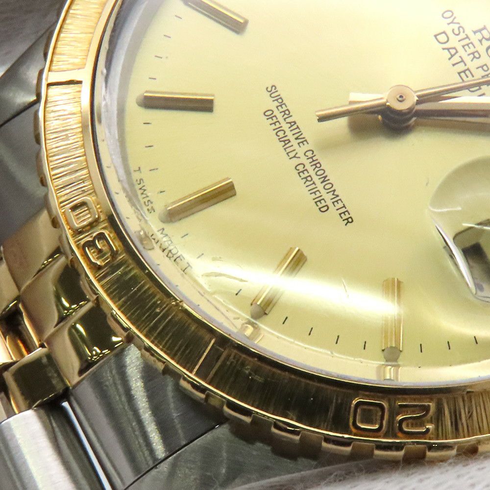 ロレックス デイトジャスト サンダーバード 16253 90番台 ROLEX 腕時計 シャンパンゴールド文字盤