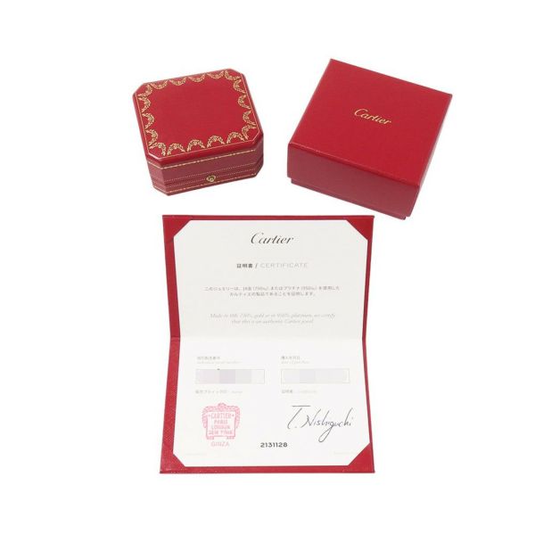 カルティエ ピアス カルティエ ダムール イヤリング XS ダイヤモンド 2P 計0.08ct K18YGイエローゴールド B8301215 Cartier