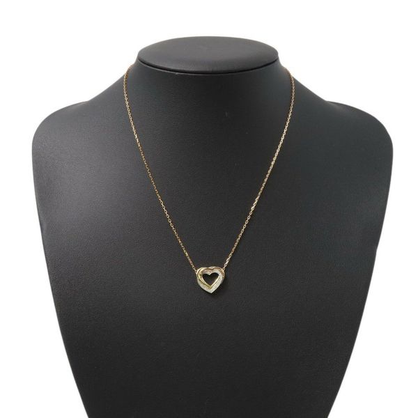 カルティエ ネックレス トリニティ ハート ダイヤモンド K18YG/K18PG/K18WG B7061200 Cartier ペンダント