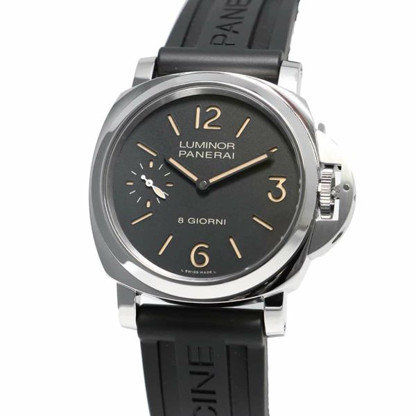 パネライ ルミノール ベース 8デイズ PAM00915 Y番 PANERAI 腕時計 黒文字盤 安心保証 |  中古・新品ブランド販売ギャラリーレア公式通販