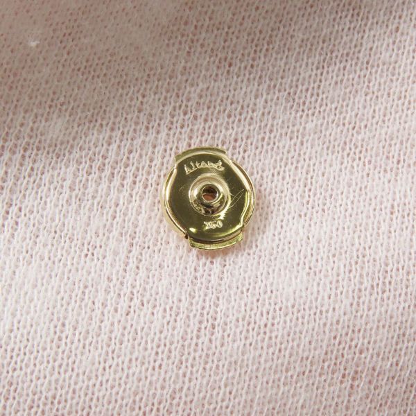 ブシュロン ピアス セルパンボエム 2モチーフ スタッズ マザーオブパール 1P 1.50ct/1P 1.50ct ダイヤ 8P 計0.16ct/8P 計0.16ct K18YG