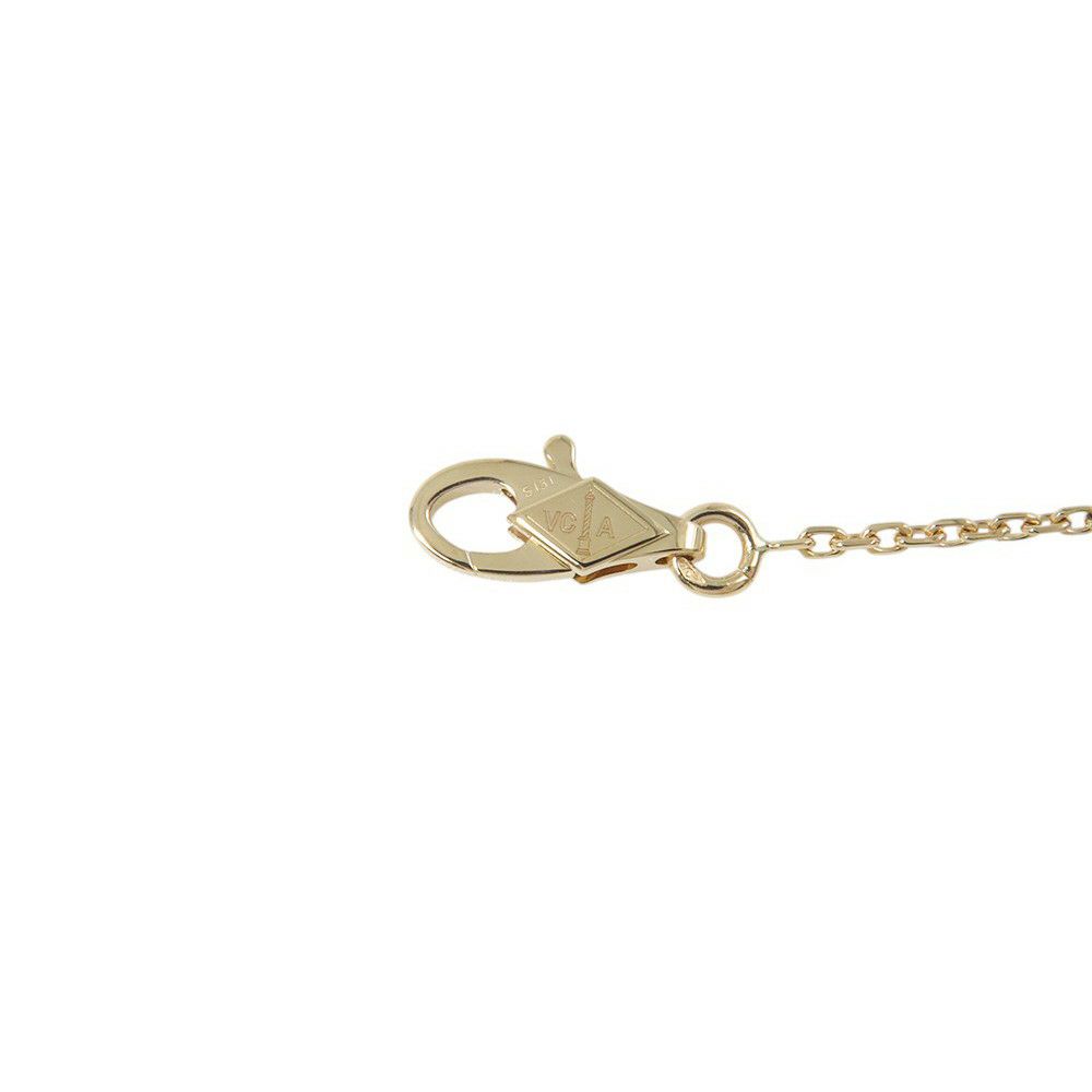 ヴァンクリーフ&アーペル ネックレス フリヴォル ペンダント ミニモデル エメラルド 1P 0.04ct K18YGイエローゴールド VCARP7SB00