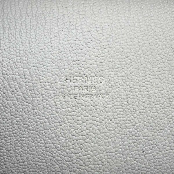 エルメス ショルダーバッグ ジプシエール28 ブルーペール/シルバー金具 トリヨンクレマンス B刻印