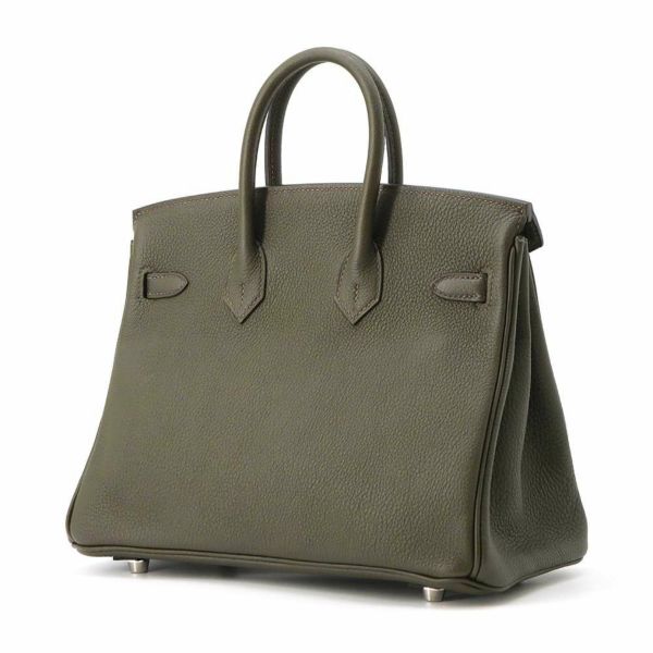 エルメス バーキン25 ヴェールグリス/シルバー金具 トゴ Y刻印 HERMES Birkin ハンドバッグ