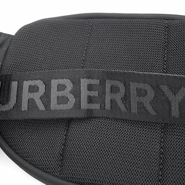 バーバリー ボディバッグ ロゴ ナイロン 8014519 BURBERRY バッグ 黒