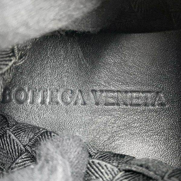 ボッテガヴェネタ スニーカー イントレチャート ファブリック スリッポン メンズサイズ41 651271 BOTTEGA VENETA 靴 黒