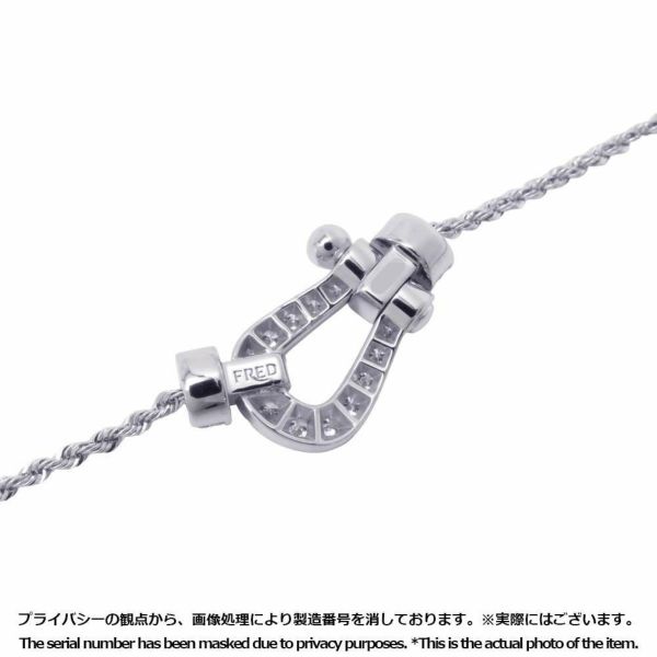 フレッド ネックレス フォース10 ネックレス ミディアム ダイヤモンド 32P 計0.35ct K18WGホワイトゴールド 7B0235