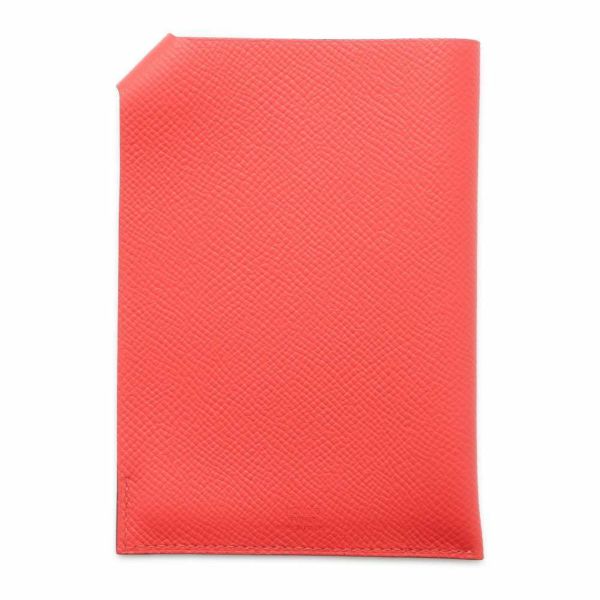 エルメス パスポートケース ターマックPM ローズテキサス/シルバー金具 エプソン X刻印