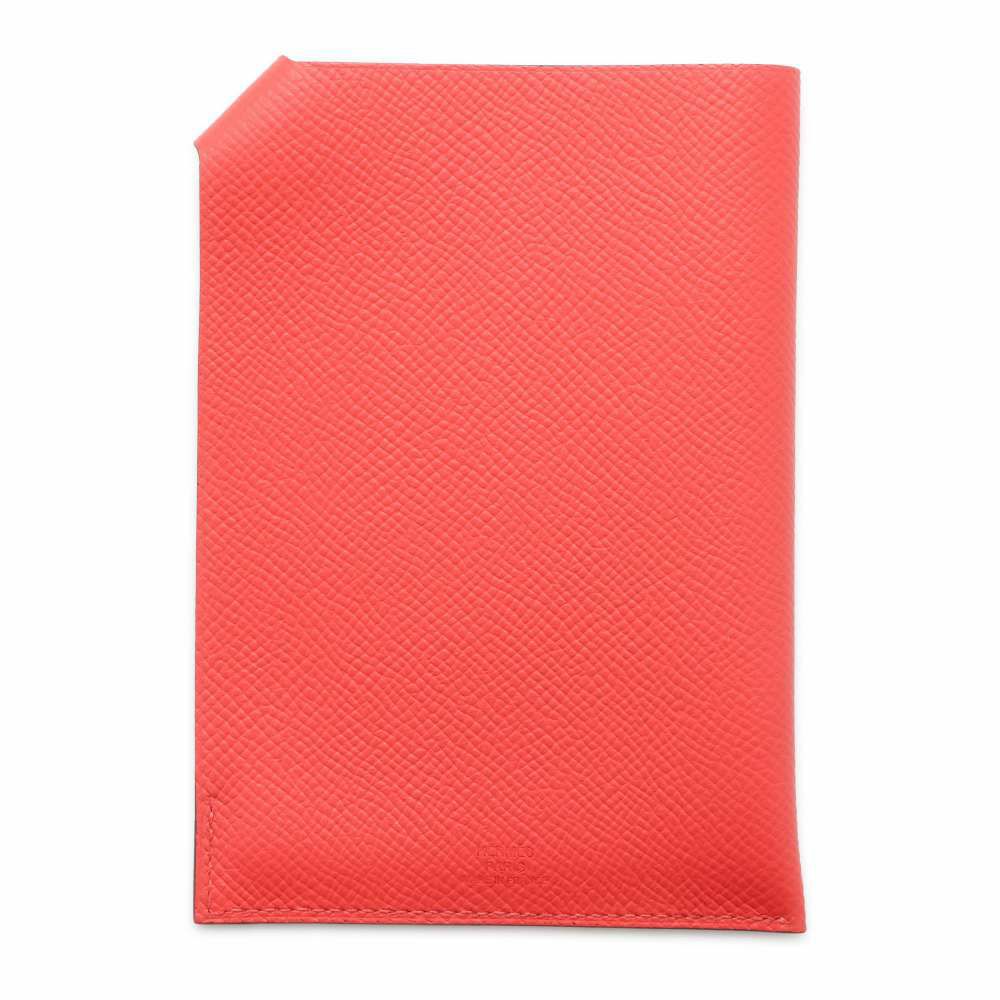 エルメス パスポートケース ターマックPM ローズテキサス/シルバー金具 エプソン X刻印