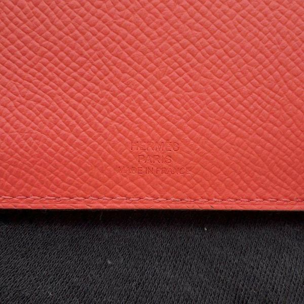 エルメス パスポートケース ターマックPM ローズテキサス/シルバー金具 エプソン X刻印