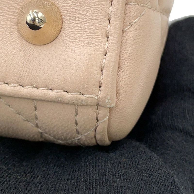 クリスチャン・ディオール ハンドバッグ レディディオール カナージュ ラムスキン CAL44550 Christian Dior 2way