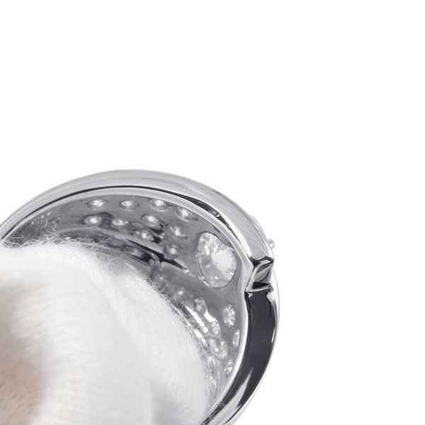 タサキ リング オーバル ダイヤモンド リング ダイヤモンド 1.00ct/0.75ct Pt900プラチナ サイズ約15号 TASAKI 指輪