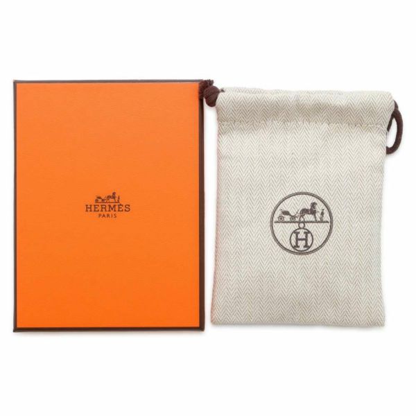 エルメス ネックレス  コル H グレー/シルバー金具 HERMES アクセサリー