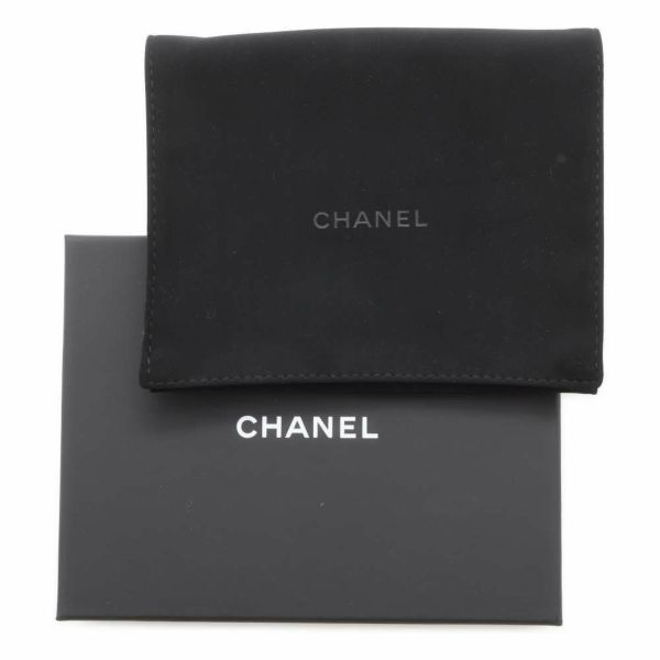 シャネル コインケース ココマーク マトラッセ キャビアスキン AP3712 CHANEL 財布 黒