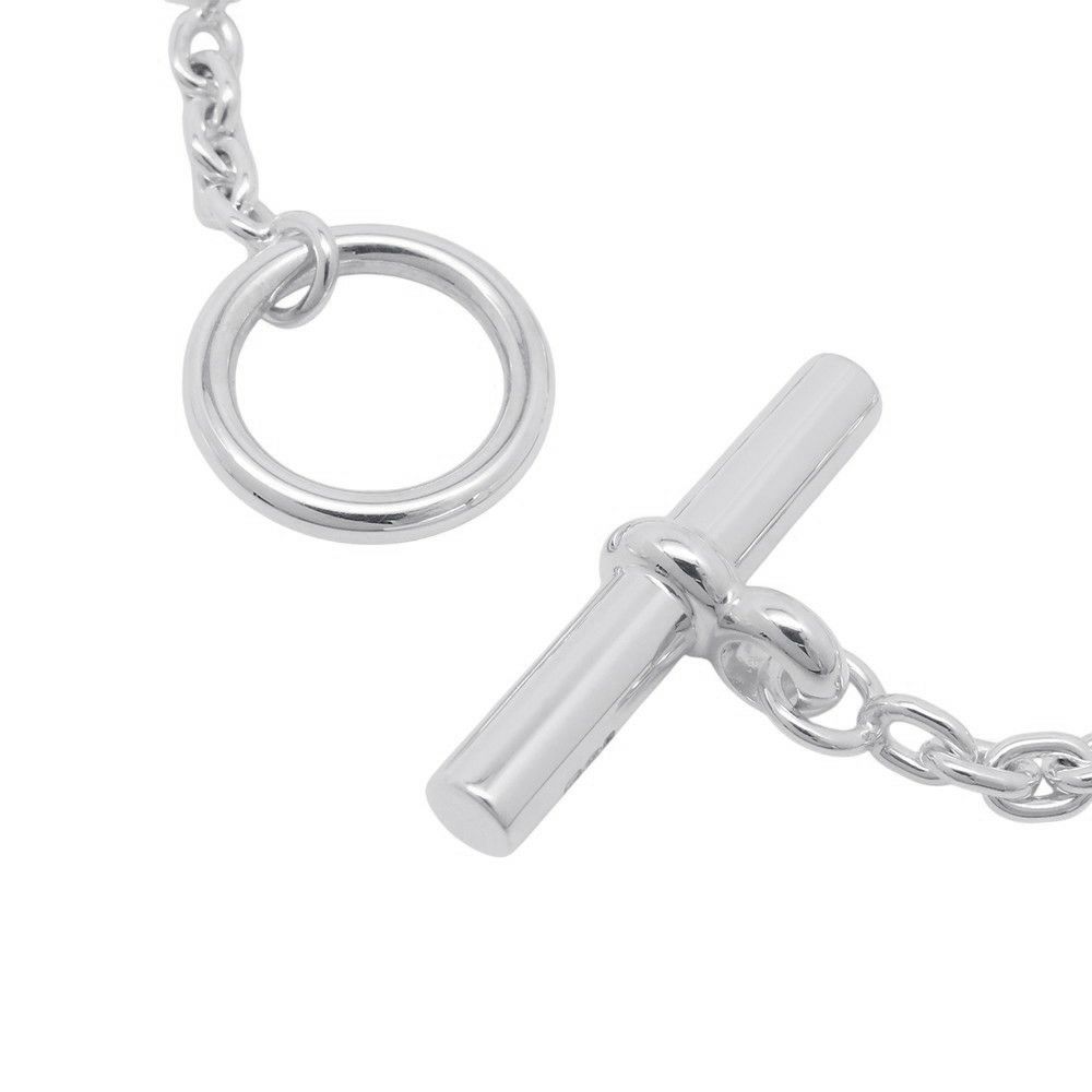 エルメス ブレスレット シェーヌダンクル ファランドール SV925シルバー サイズSH HERMES ジュエリー