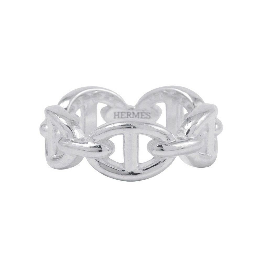 エルメス リング シェーヌダンクル アンシェネPM Enchainee SV925シルバー リングサイズ51 HERMES ジュエリー
