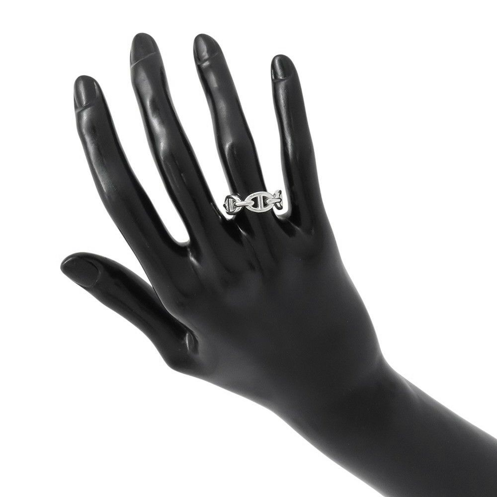 エルメス リング シェーヌダンクル アンシェネPM Enchainee SV925シルバー リングサイズ51 HERMES ジュエリー