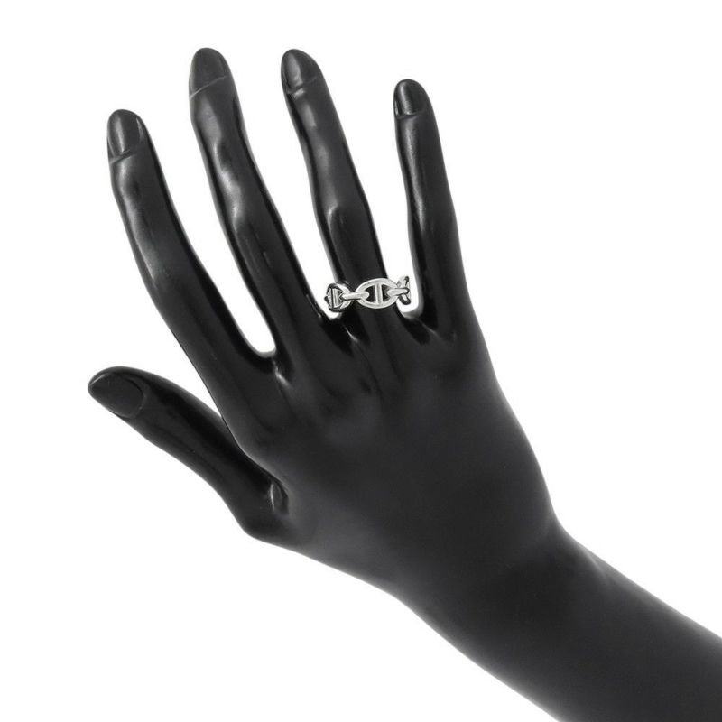 エルメス リング シェーヌダンクル アンシェネPM Enchainee SV925シルバー リングサイズ51 HERMES ジュエリー