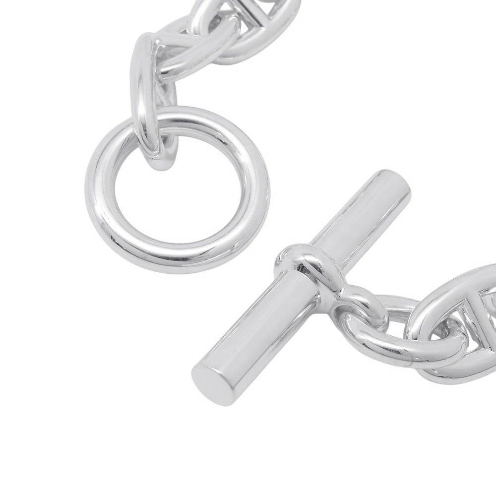 エルメス ブレスレット シェーヌダンクルTGM 11コマ SV925シルバー HERMES ジュエリー