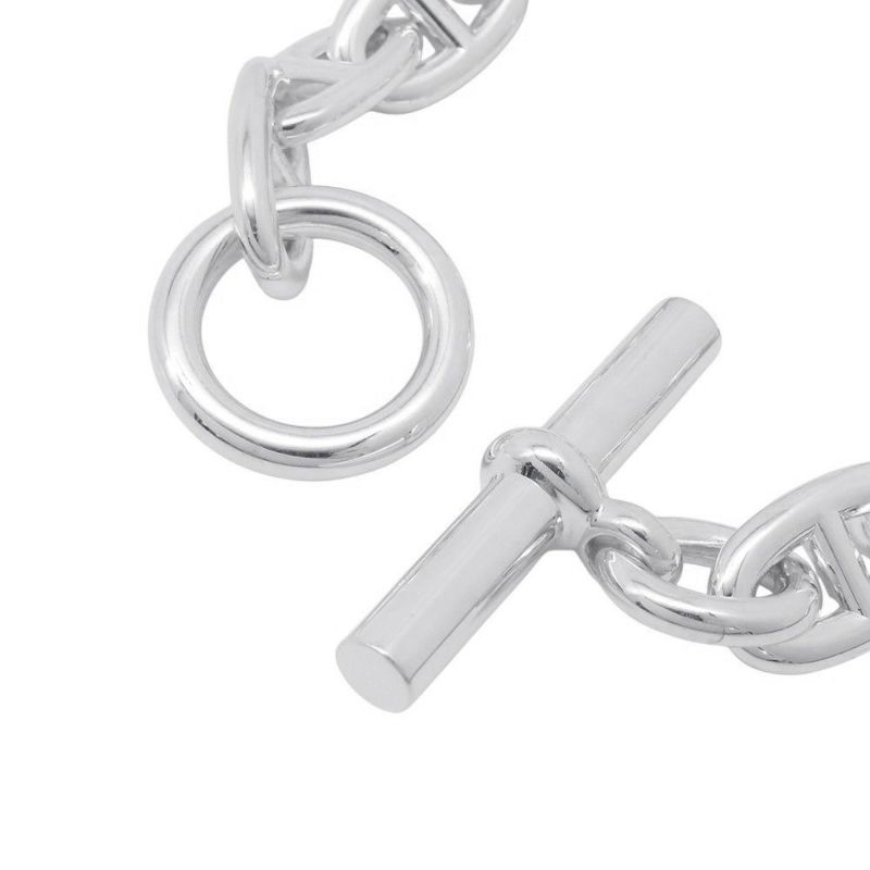 エルメス ブレスレット シェーヌダンクルTGM 11コマ SV925シルバー HERMES ジュエリー