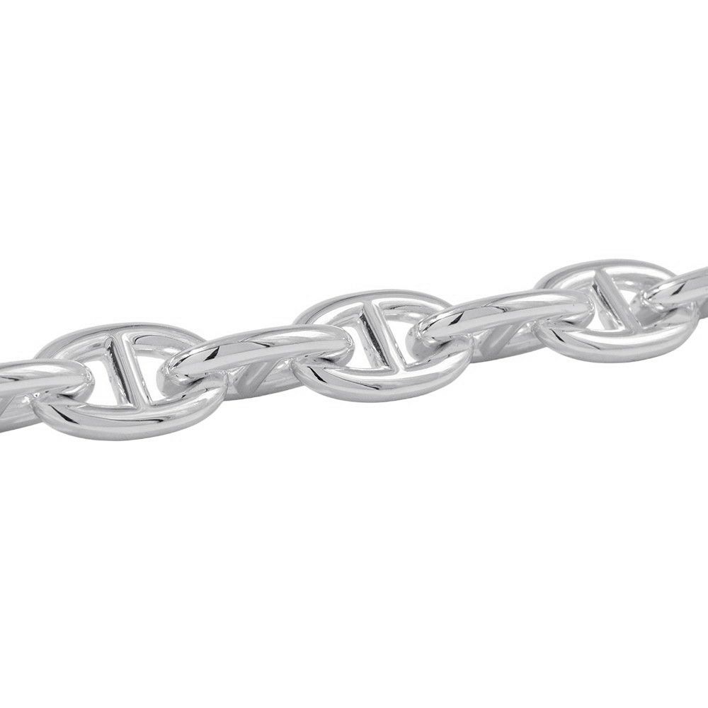 エルメス ブレスレット シェーヌダンクルTGM 9コマ SV925シルバー HERMES ジュエリー