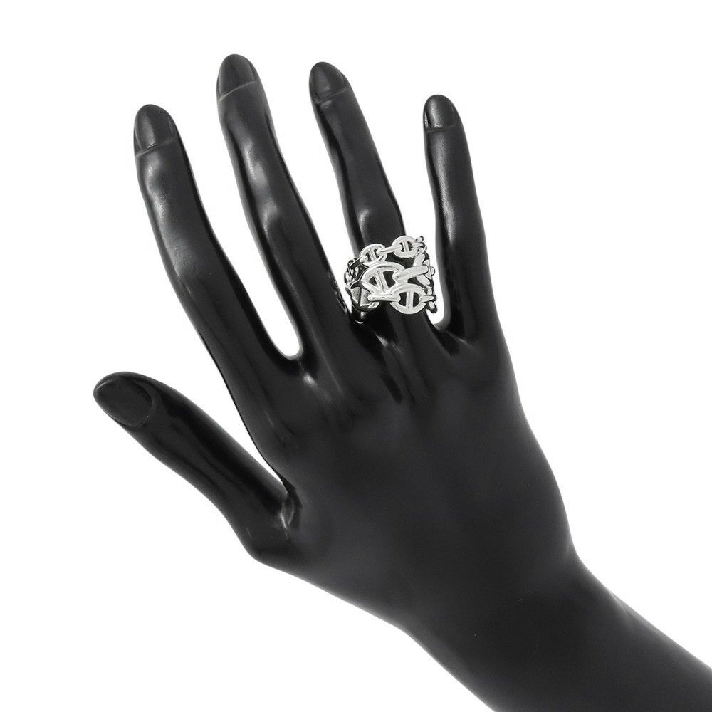 エルメス リング シェーヌダンクル アンシェネGM Enchainee SV925シルバー リングサイズ50 HERMES 指輪