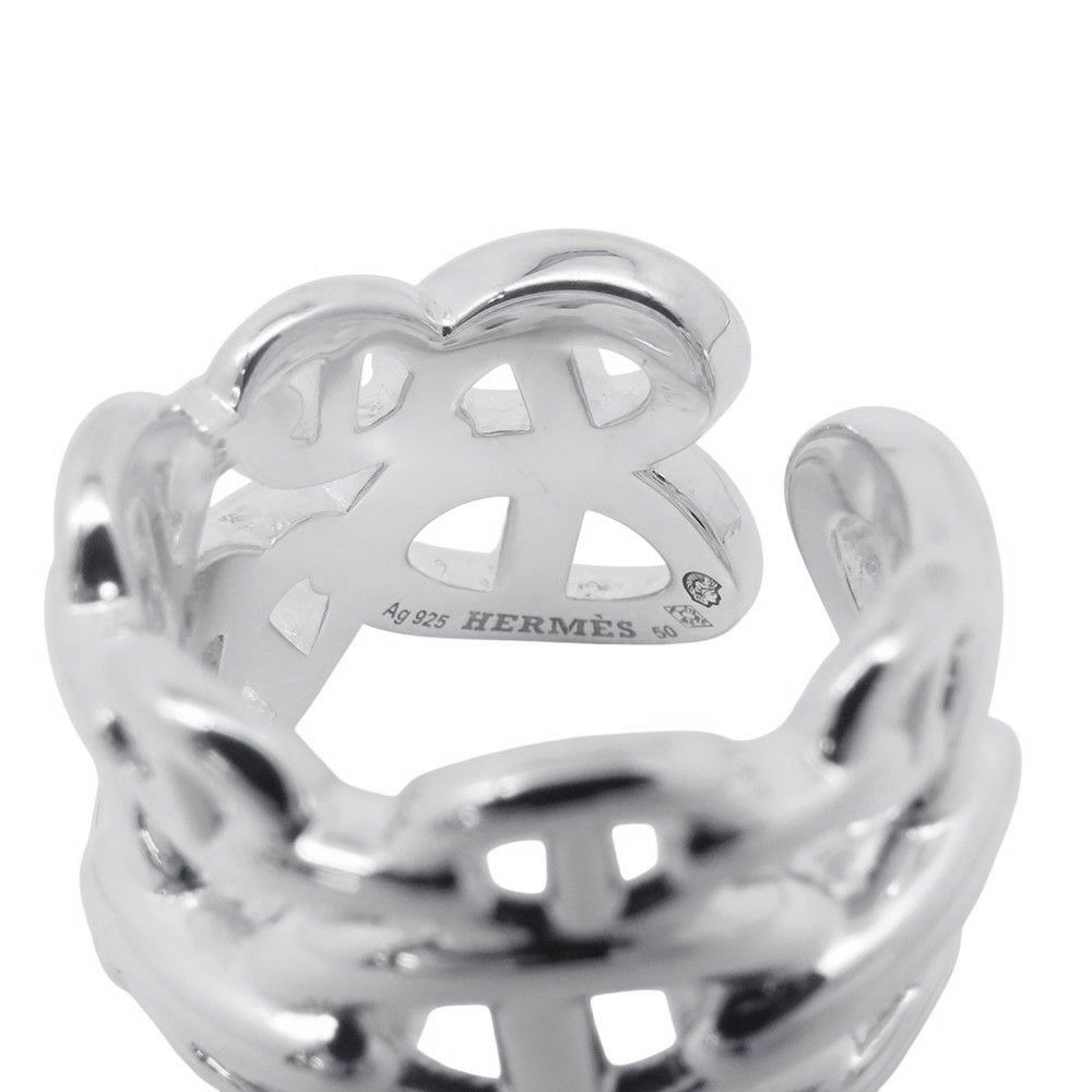 エルメス リング シェーヌダンクル アンシェネGM Enchainee SV925シルバー リングサイズ50 HERMES 指輪