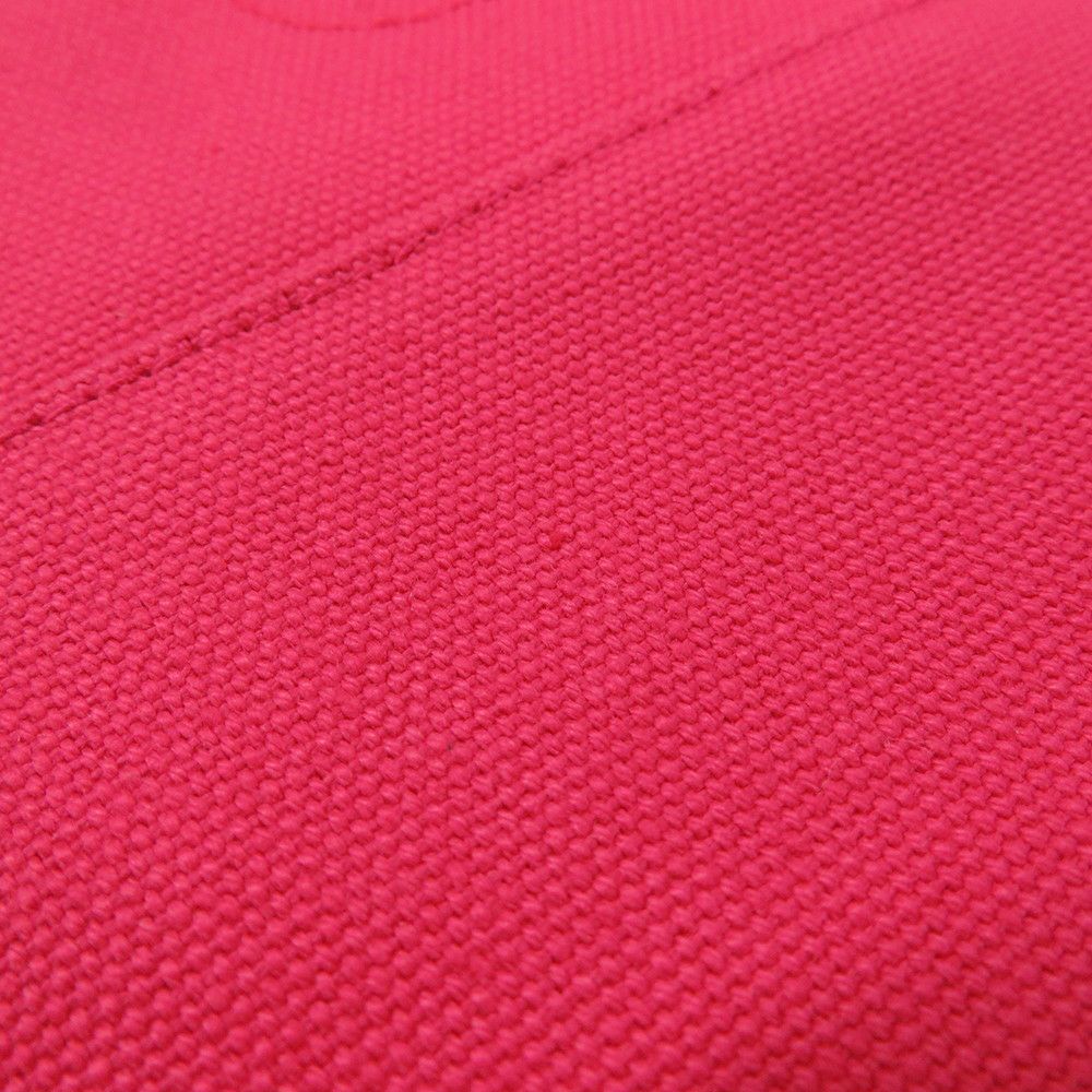 エルメス ポーチ ボリードポーチ ミニミニ ハイビスカス/シルバー金具 コットン HERMES 化粧ポーチ 小物入れ