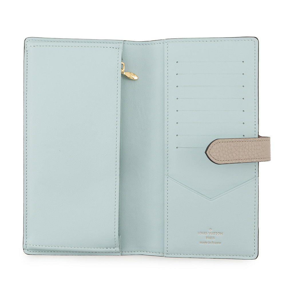 ルイヴィトン 長財布 トリヨンレザー LV ヴェルティカル ウォレット M81367 LOUIS VUITTON グレージュ