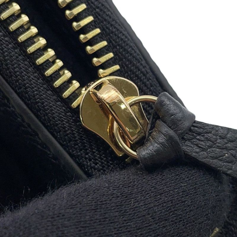 ルイヴィトン 長財布 モノグラム・アンプラント ポルトフォイユ・クレマンス M60171 LOUIS VUITTON ヴィトン 財布 黒