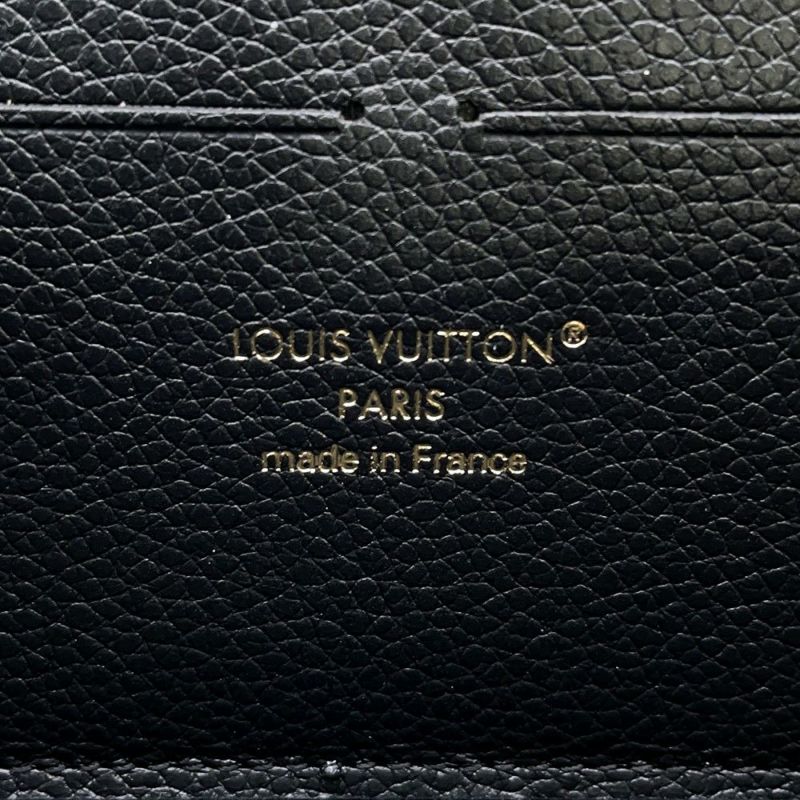 ルイヴィトン 長財布 モノグラム・アンプラント ポルトフォイユ・クレマンス M60171 LOUIS VUITTON ヴィトン 財布 黒