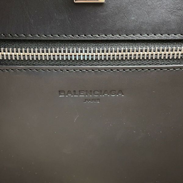 バレンシアガ ショルダーバッグ ワンショルダー ラフィア/レザー 410224 BALENCIAGA かごバッグ　黒