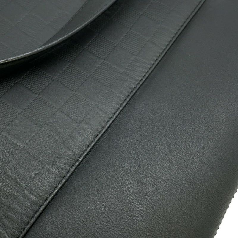 ルイヴィトン トートバッグ ダミエ・アンフィニ カバ・ヴォワヤージュ N41493 LOUIS VUITTON ブラック 黒