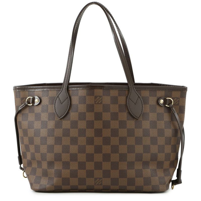 ルイヴィトン トートバッグ ダミエ・エベヌ ネヴァーフルPM N51109 LOUIS VUITTON ヴィトン バッグ